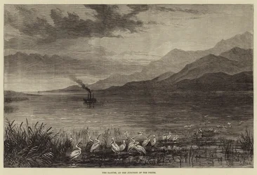 De Donau, bij de Samenvloeiing van de Pruth